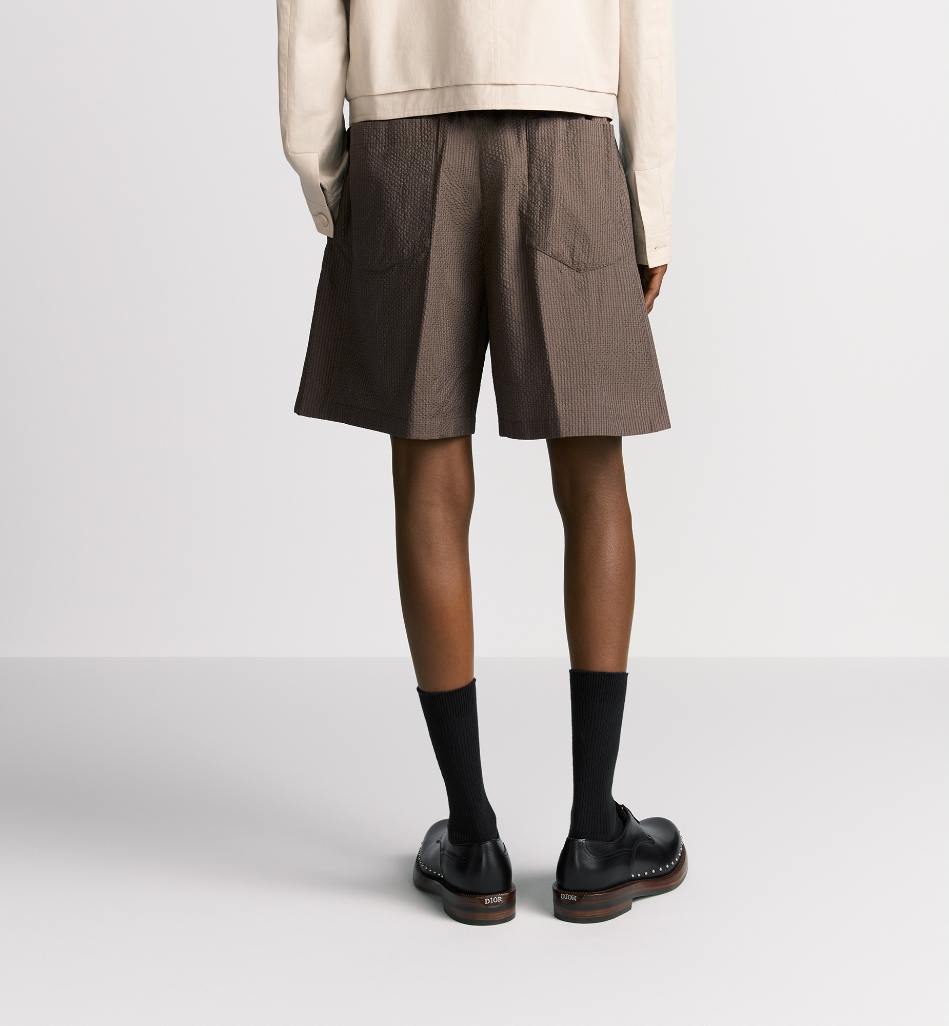 Bermuda Shorts with Elastic Waist - 3