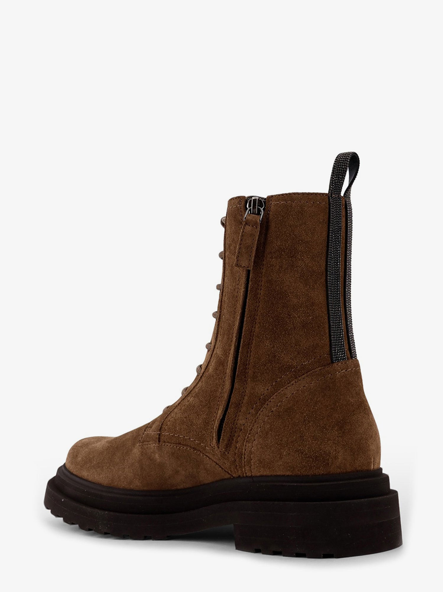 Brunello Cucinelli Suede Ankle Boots - 3