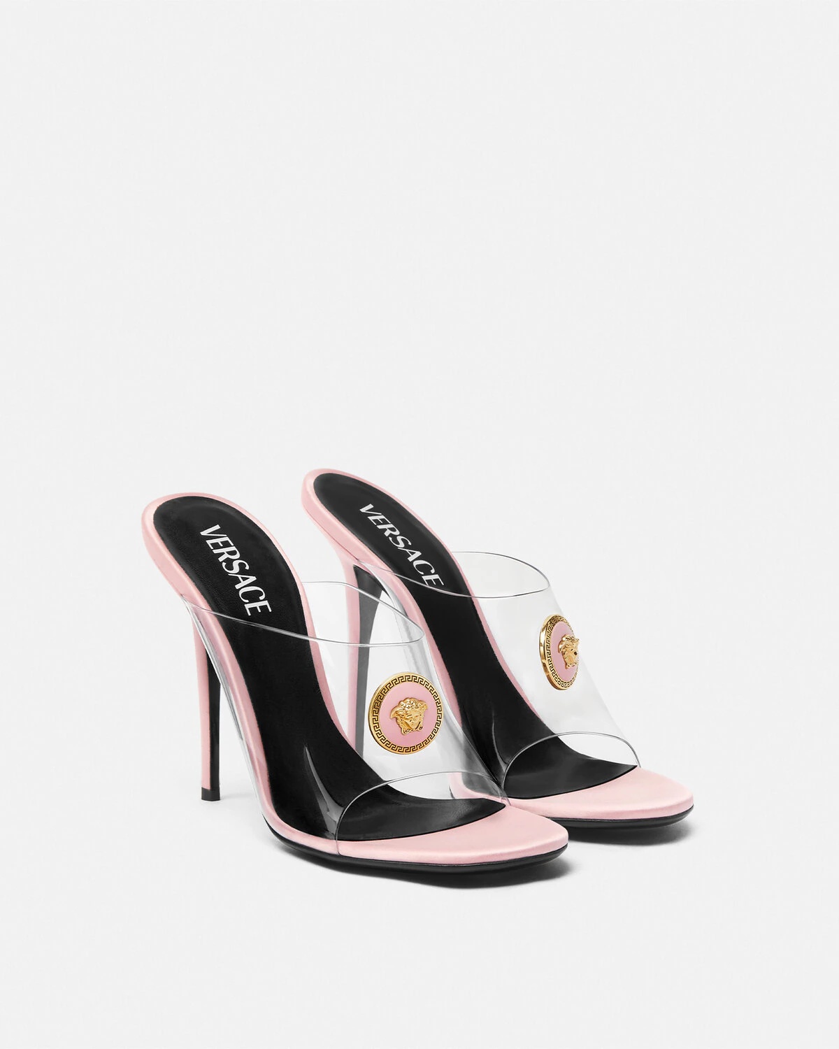 Alia Transparent Mules 110 mm - 2