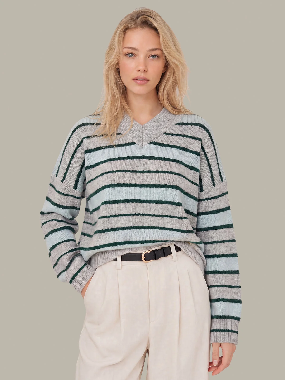 Bexley High V Cropped Pullover - 1