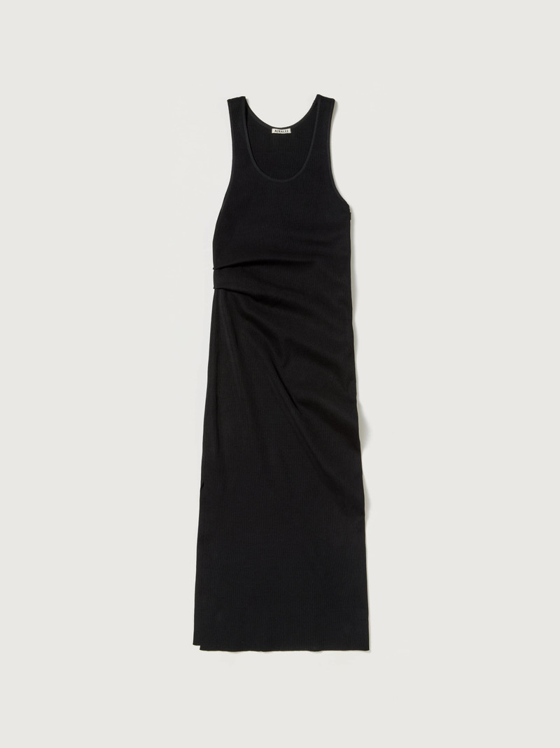 HIGH GAUGE TUCK RIB KNIT DRESS 1