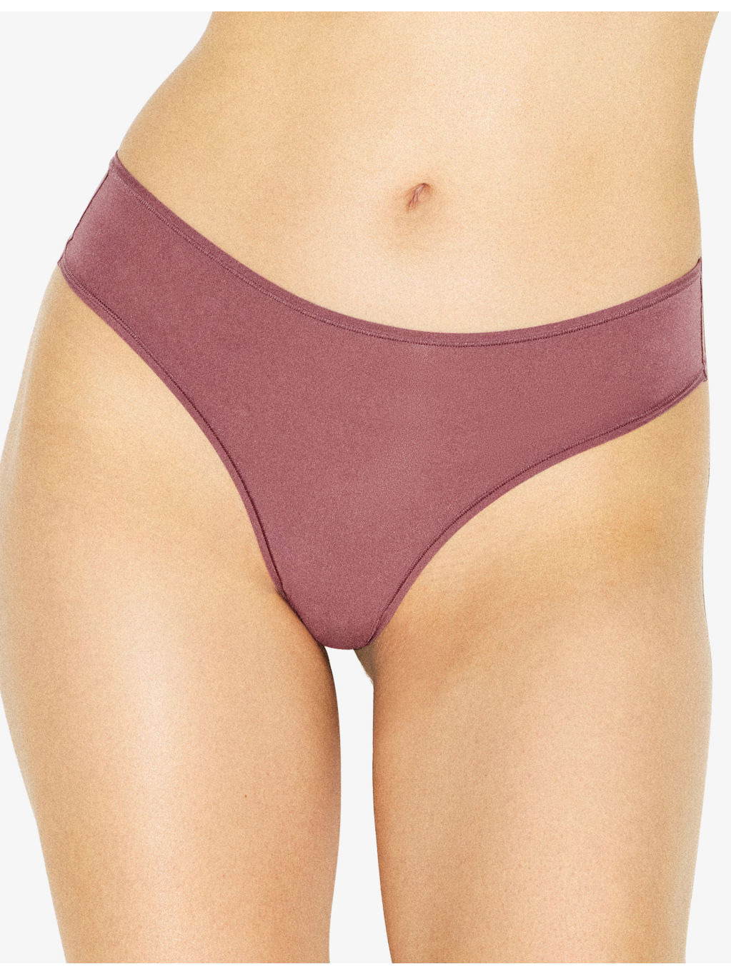 Fits Everybody Pack of Five Stretch-Jersey Thongs - 7
