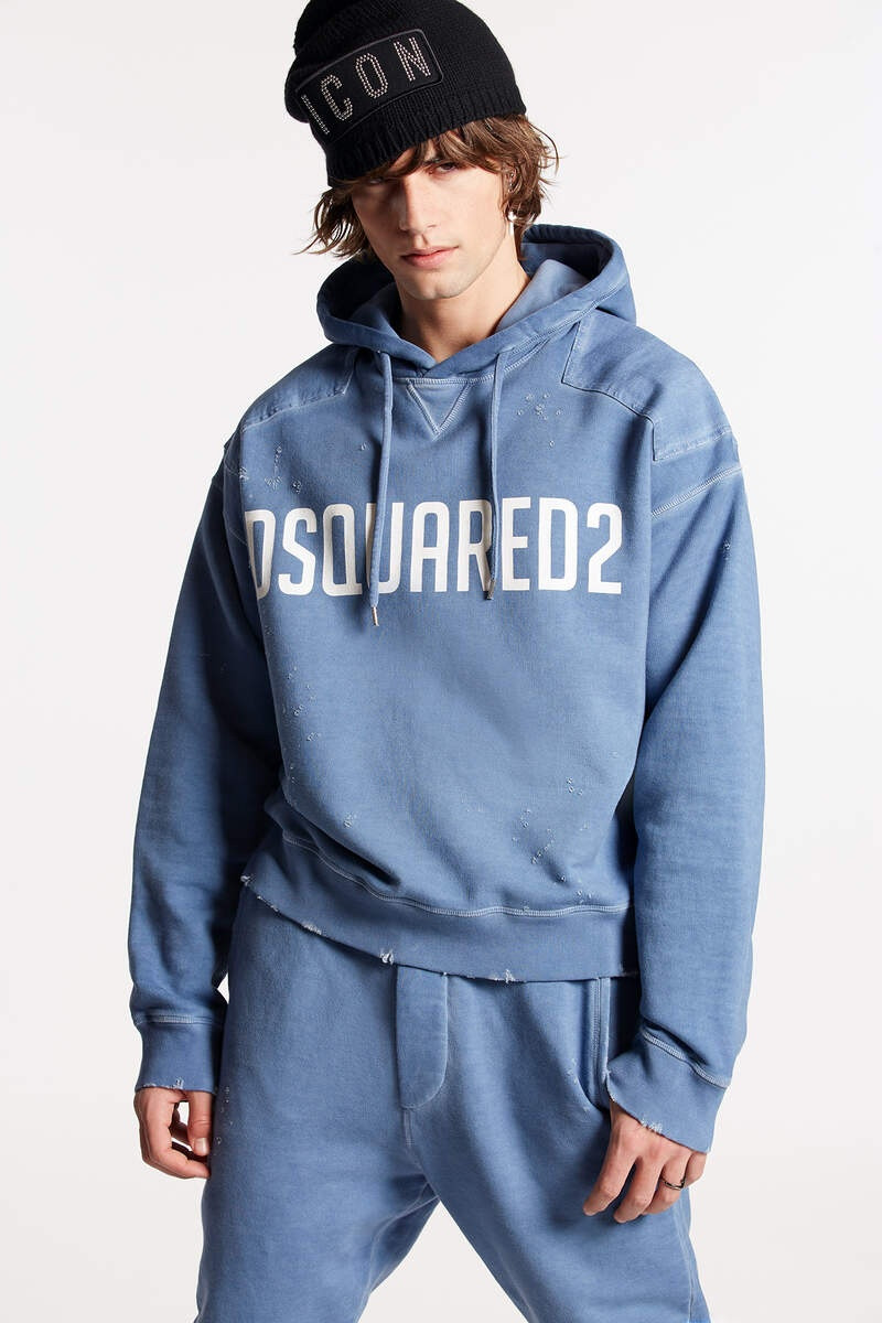DYED AND DESTROYED CIPRO HOODIE 1