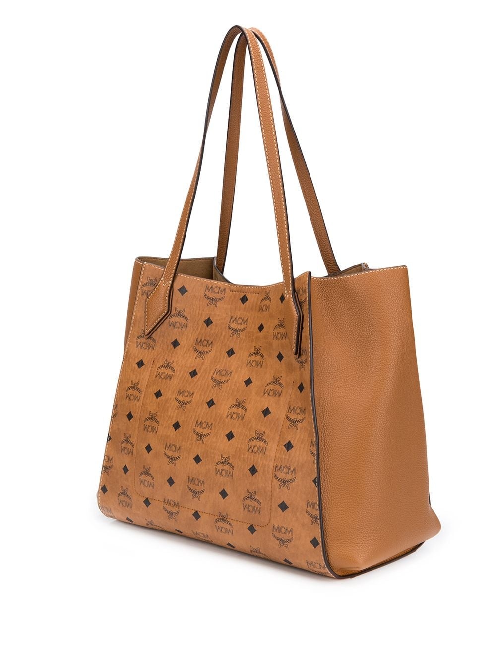 Yris Visetos-print tote - 3