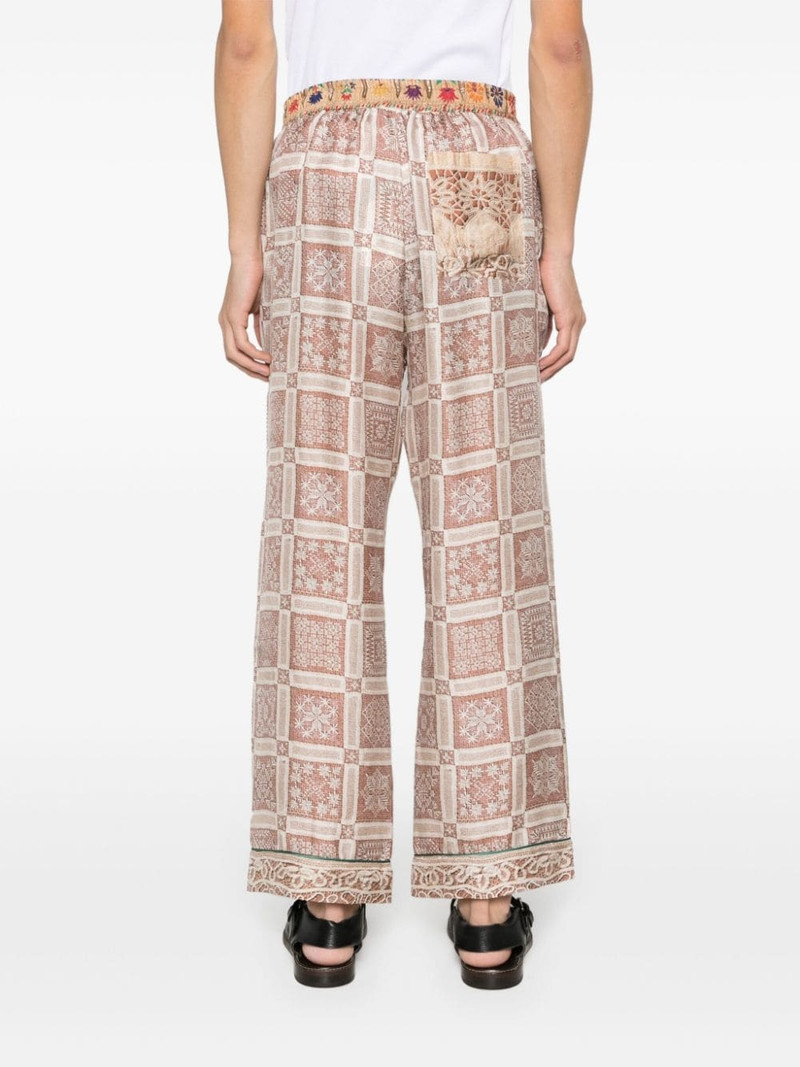 Aloe silk trousers 4