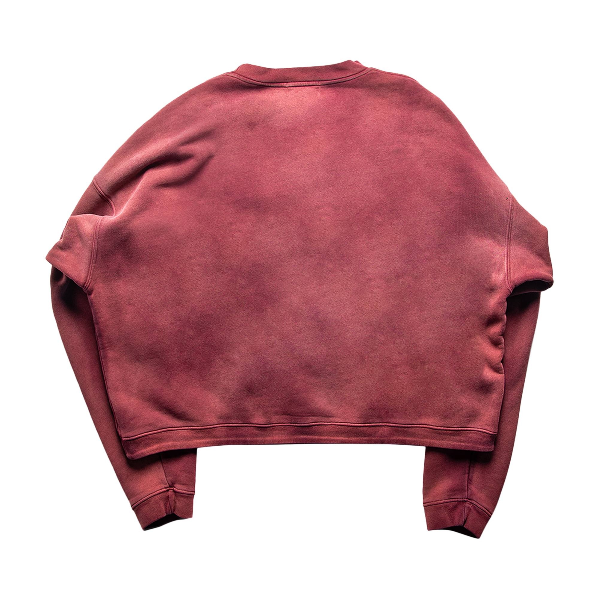 Enfants Riches Déprimés Girl/Gun Crewneck 'Faded Red/Black' - 2