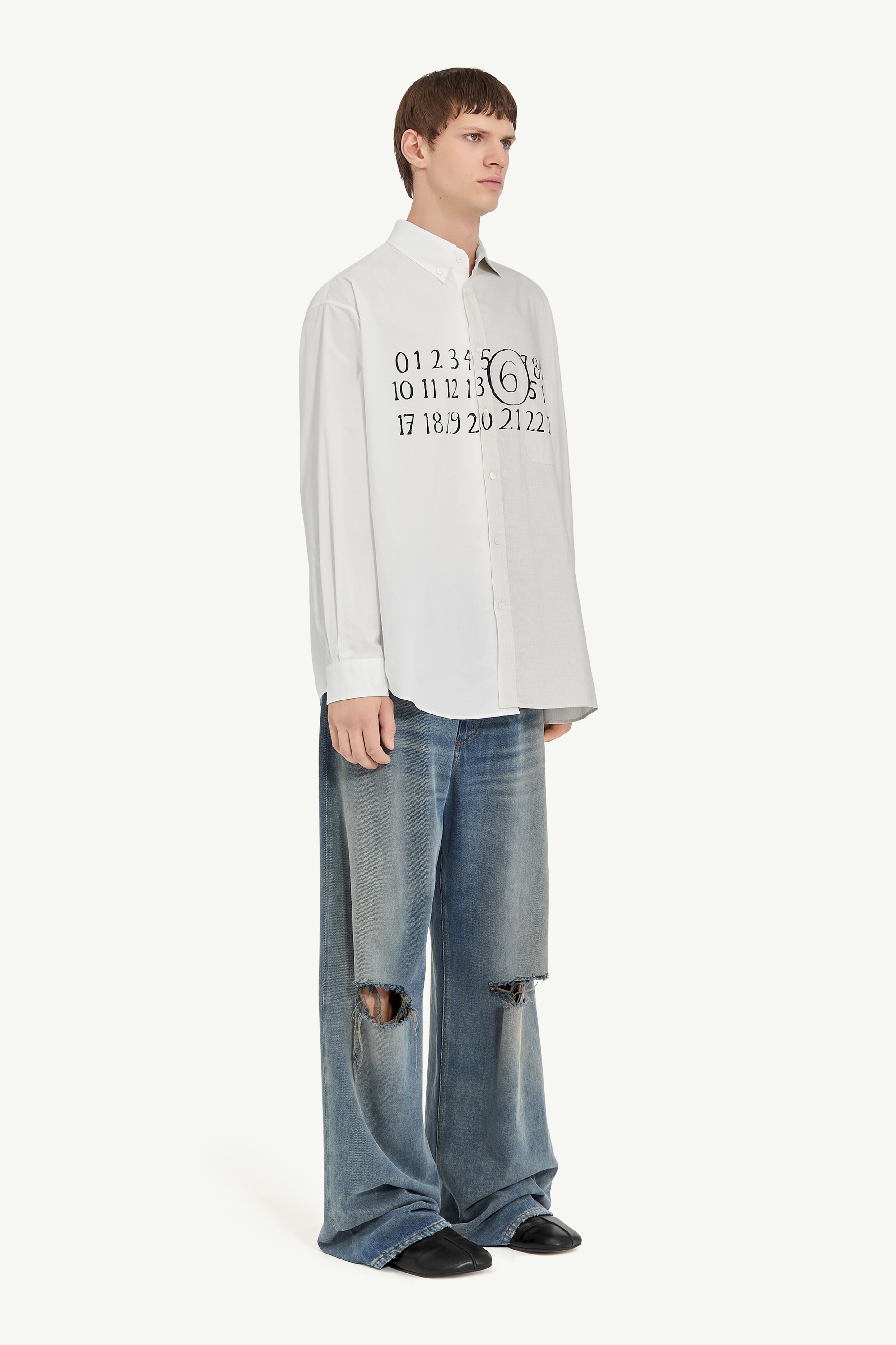 Numeric asymmetric shirt - 3