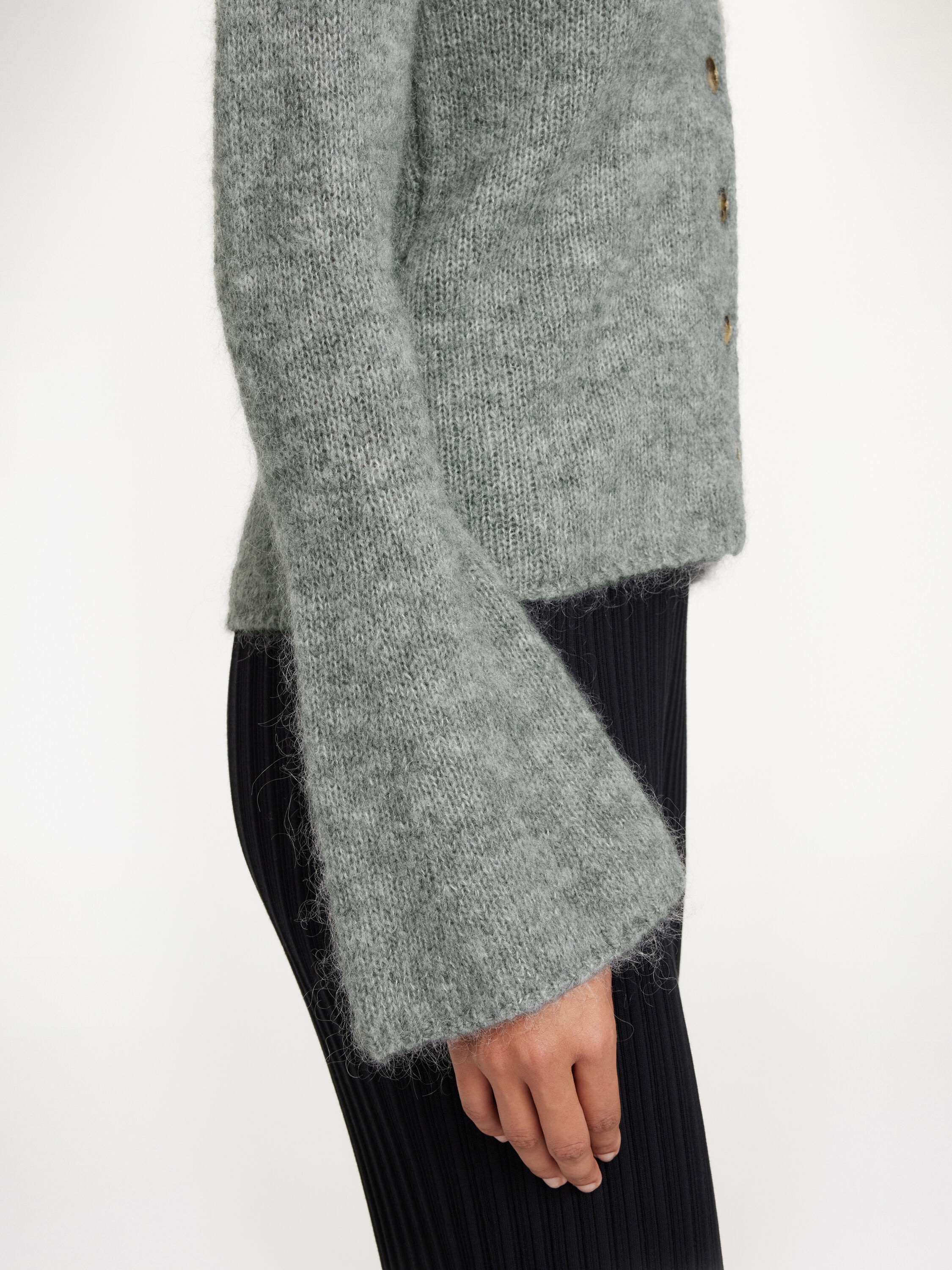 Cirane wool-blend cardigan - 4