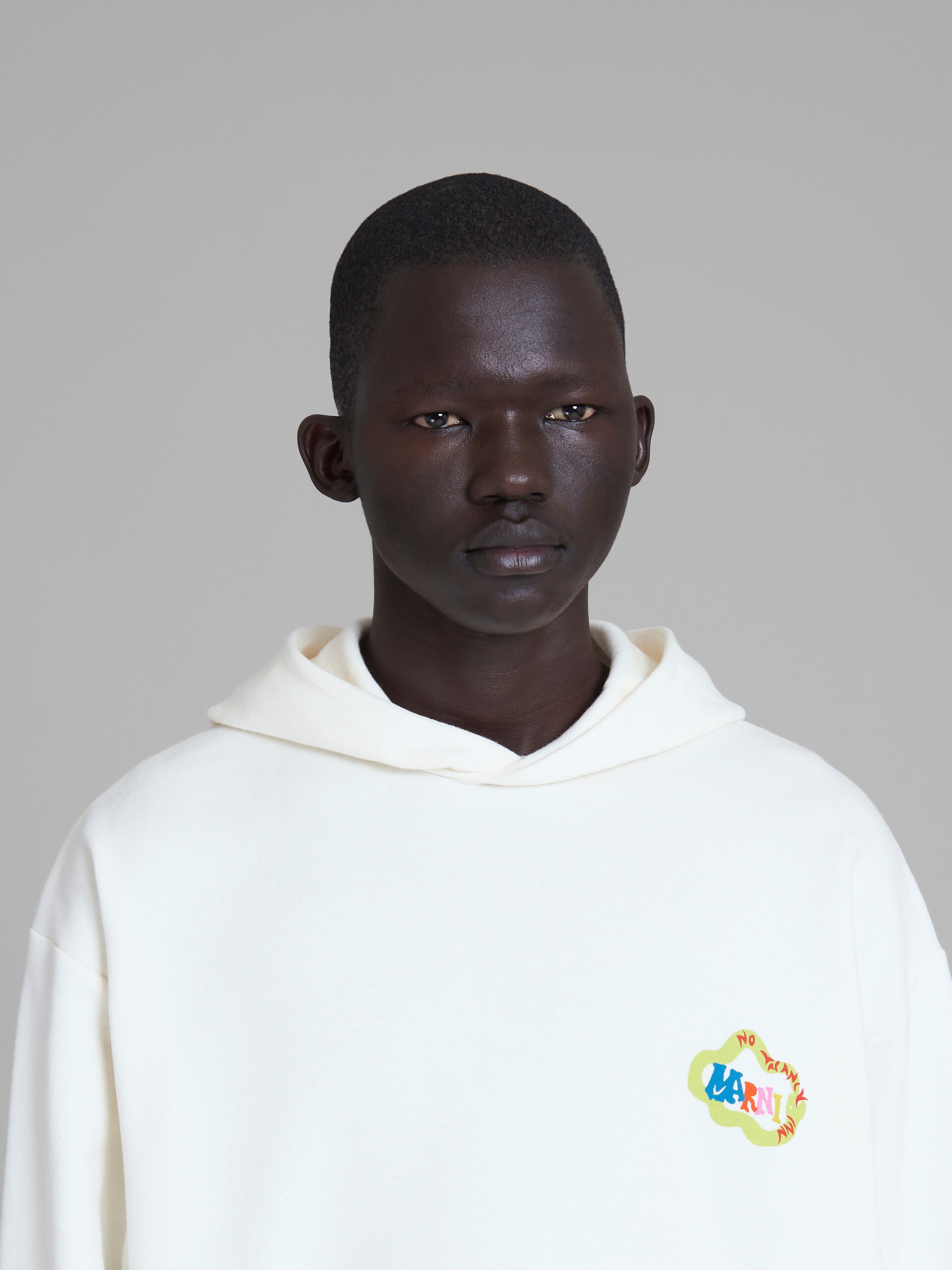 【MARNI】 x No Vacancy Inn cotton hoodie Marni x No Vacancy Inn cotton hoodie | mytheresa | REVERSIBLE