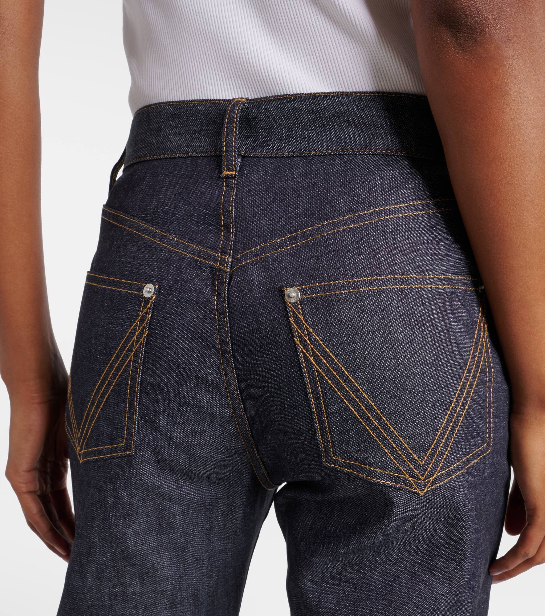 Low-rise straight jeans - 5