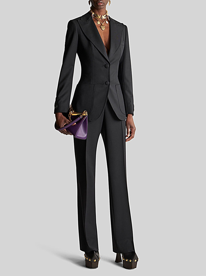 Etro SLIM JACKET WITH PAISLEY EMBROIDERY outlook