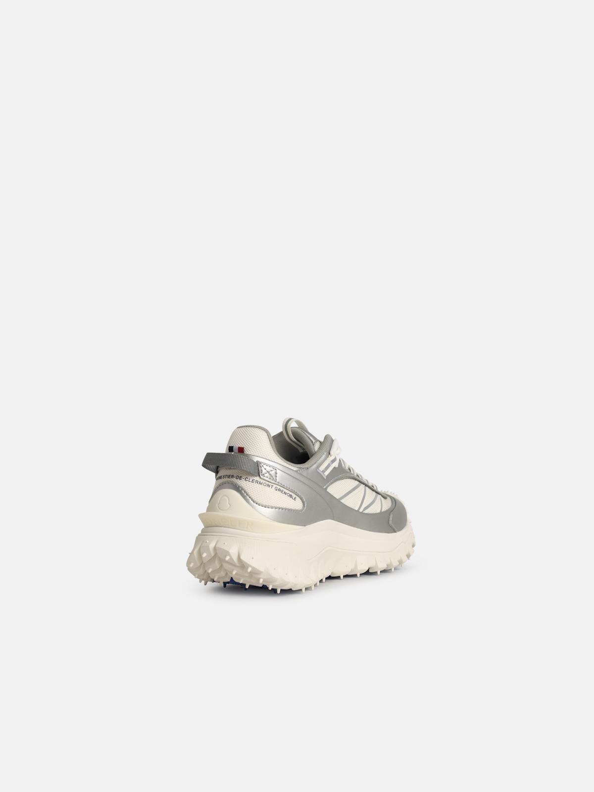 'TRAILGRIP GTX' SILVER LEATHER BLEND SNEAKERS - 3