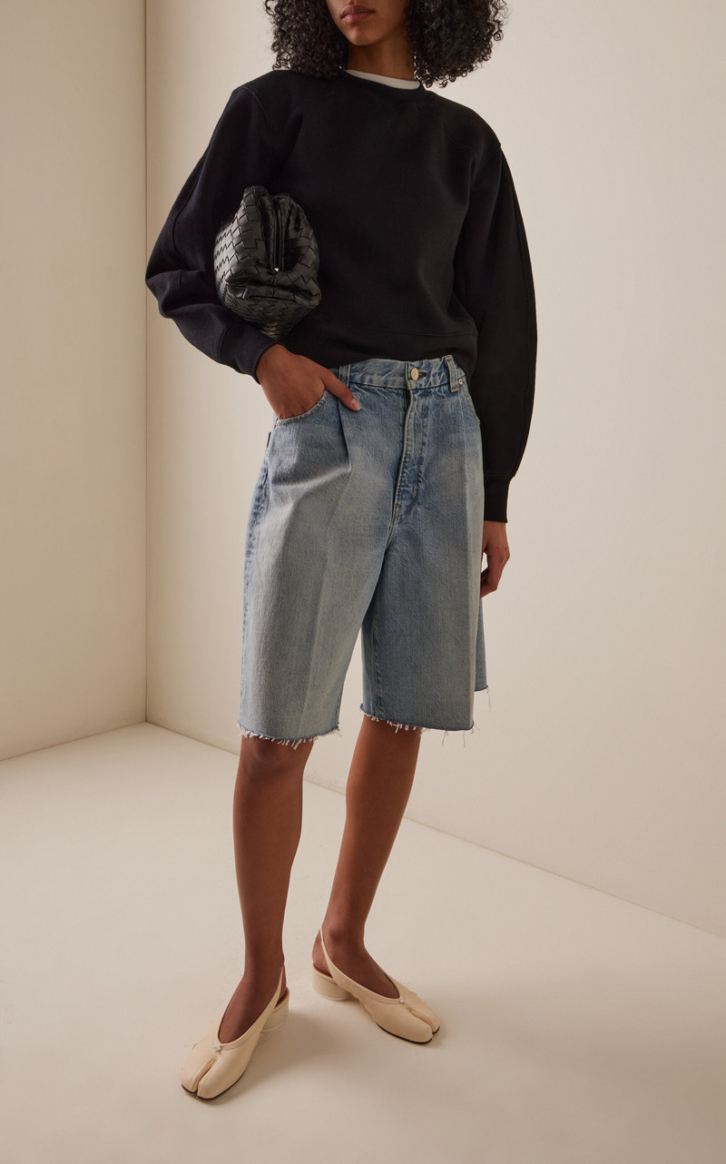 RÙADH Exclusive The Jura Cotton Sweatshirt black outlook