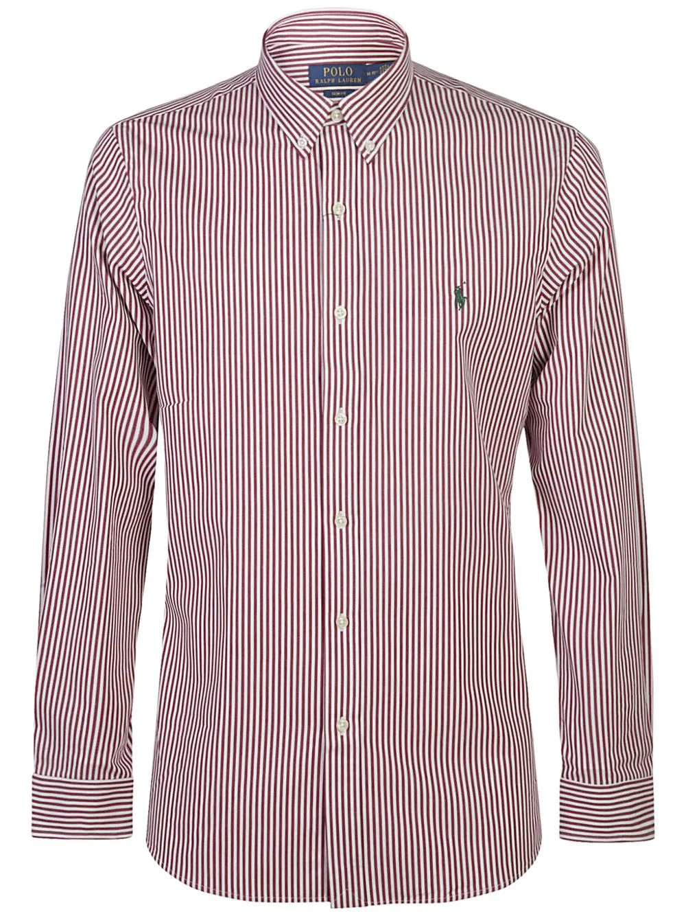 striped poplin shirt - 1