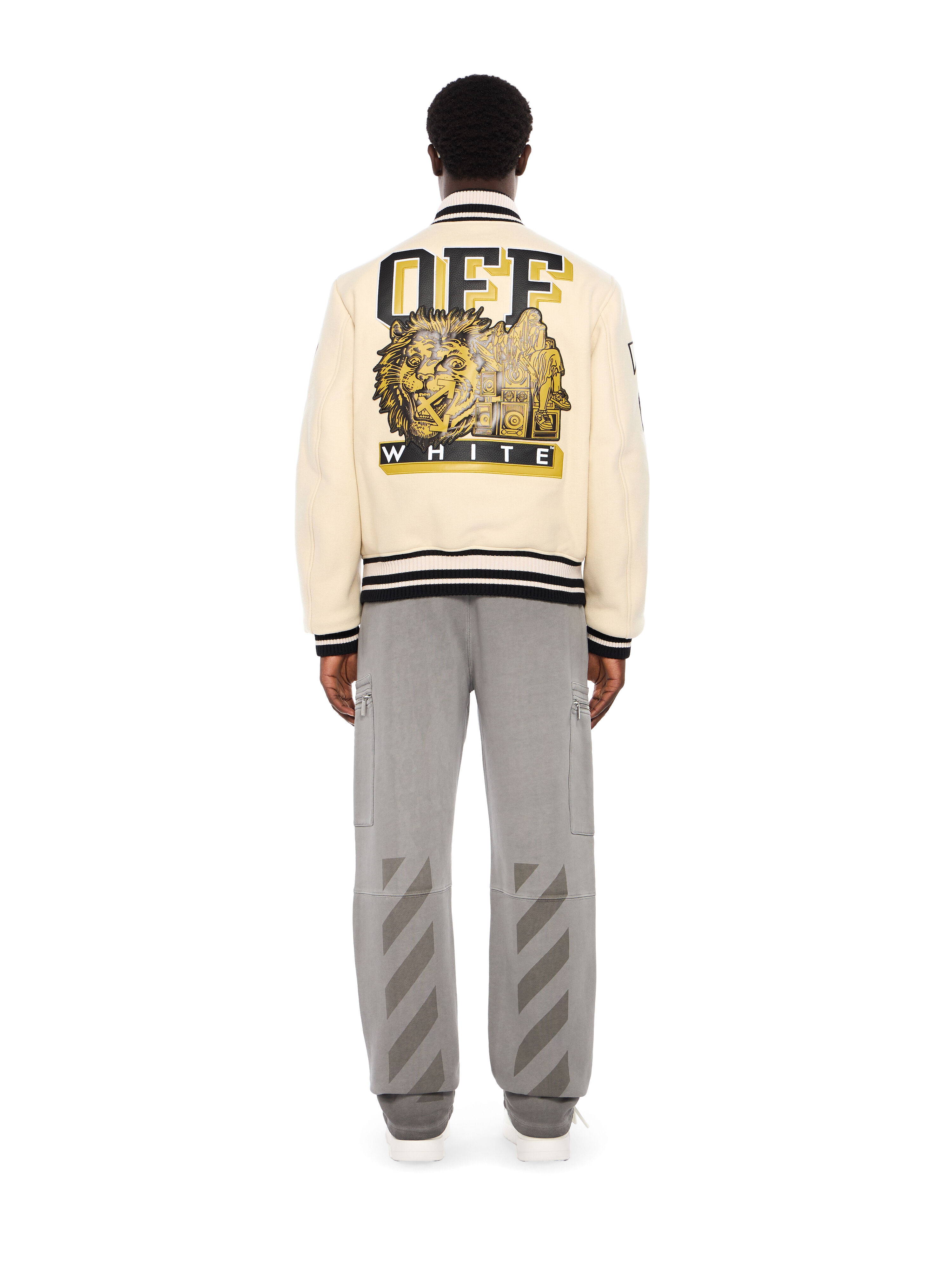 Lion Wool Varsity Jacket - 4