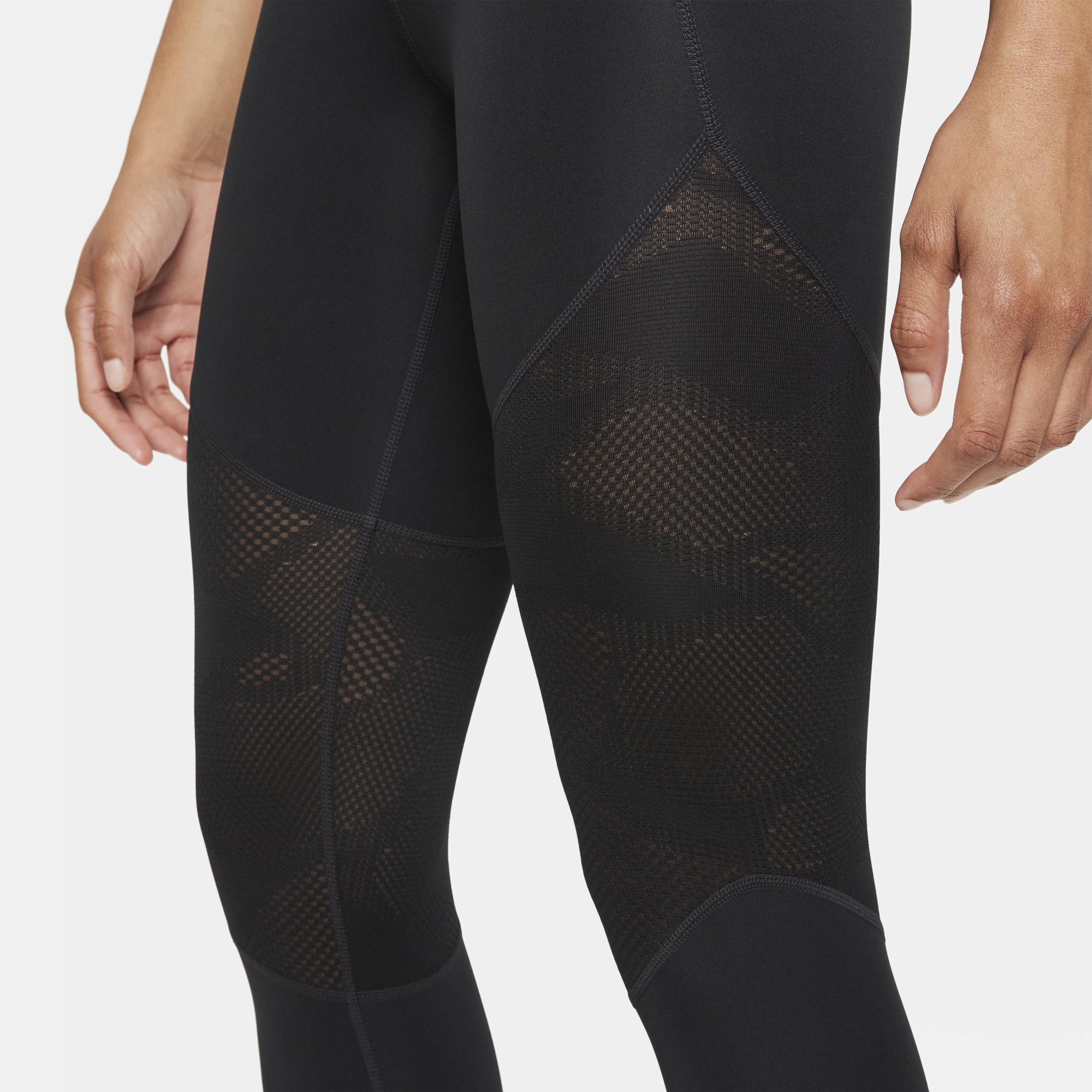 Women's Nike Pro Mid-Rise Crop Leggings - 3