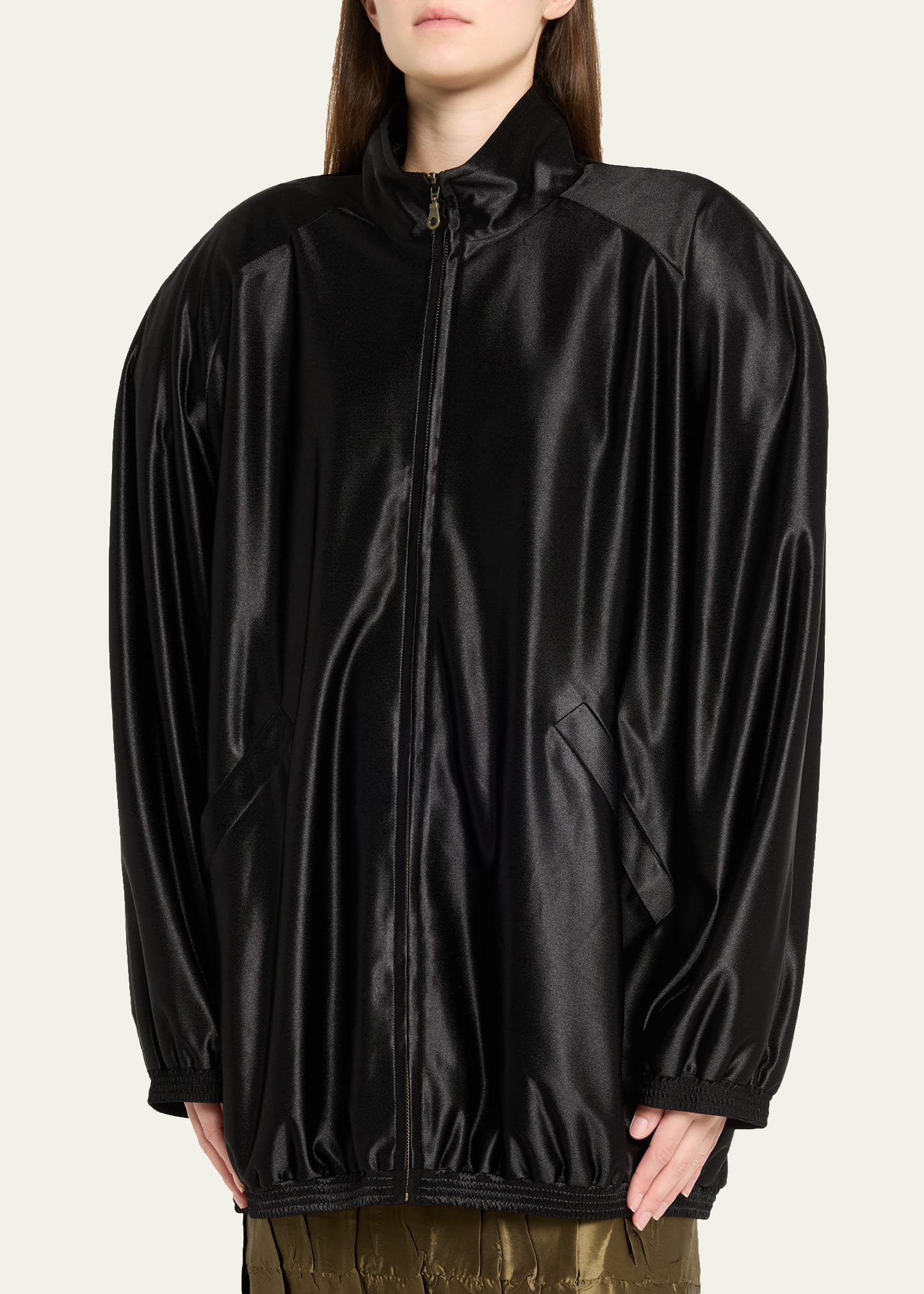 Shiny Tracksuit Jacket - 4