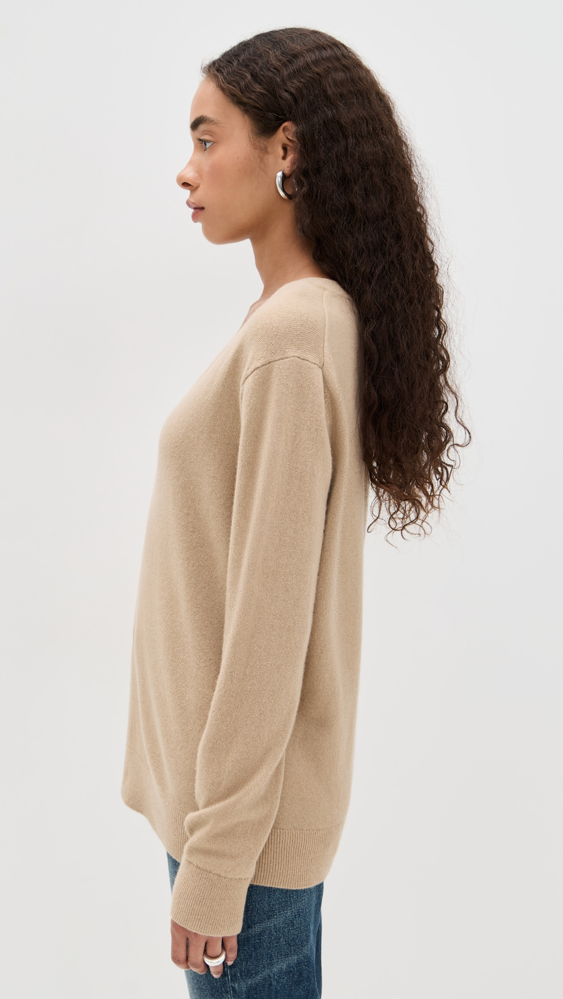 Weekend V Neck Cashmere Pullover - 3