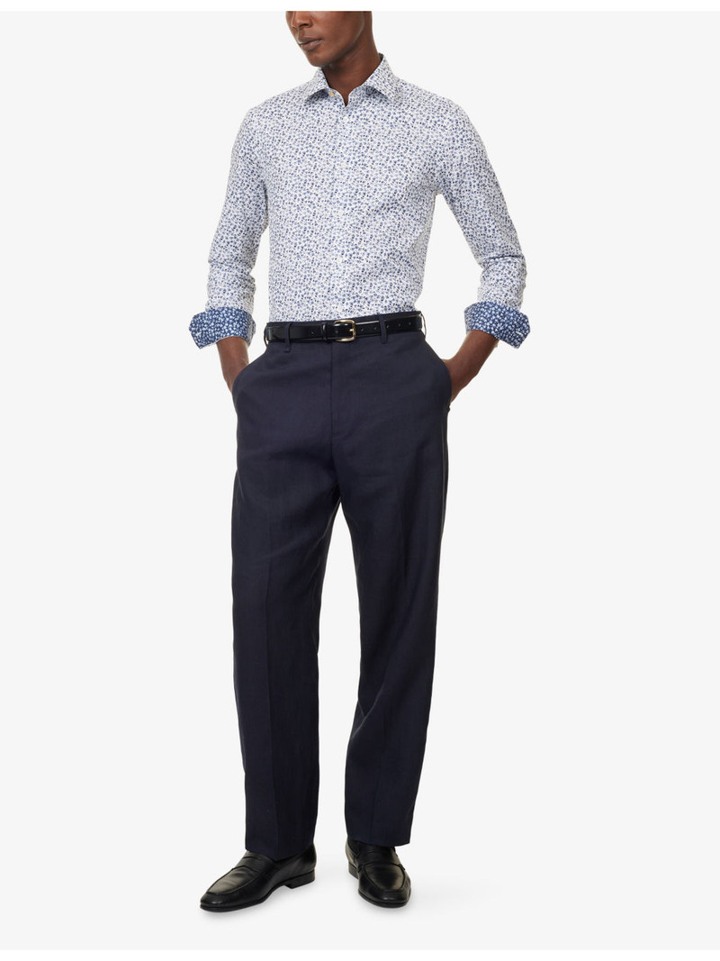 Paul Smith Ditsy Long-Sleeve Cotton Shirt outlook