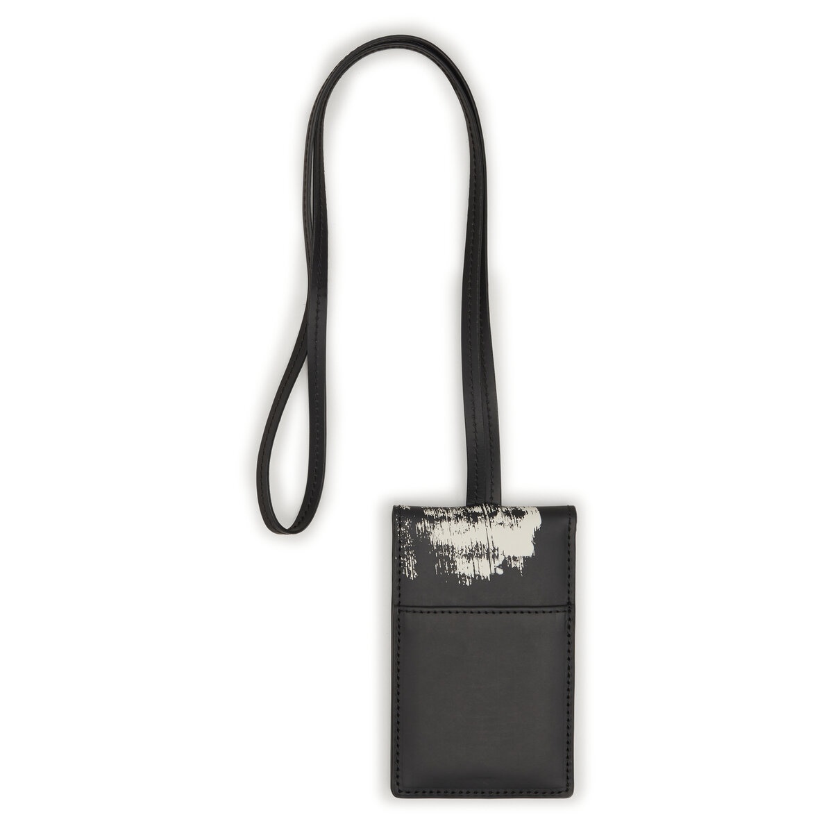 Y-3 Y-3 Graphic Lanyard in Black | hervia | REVERSIBLE