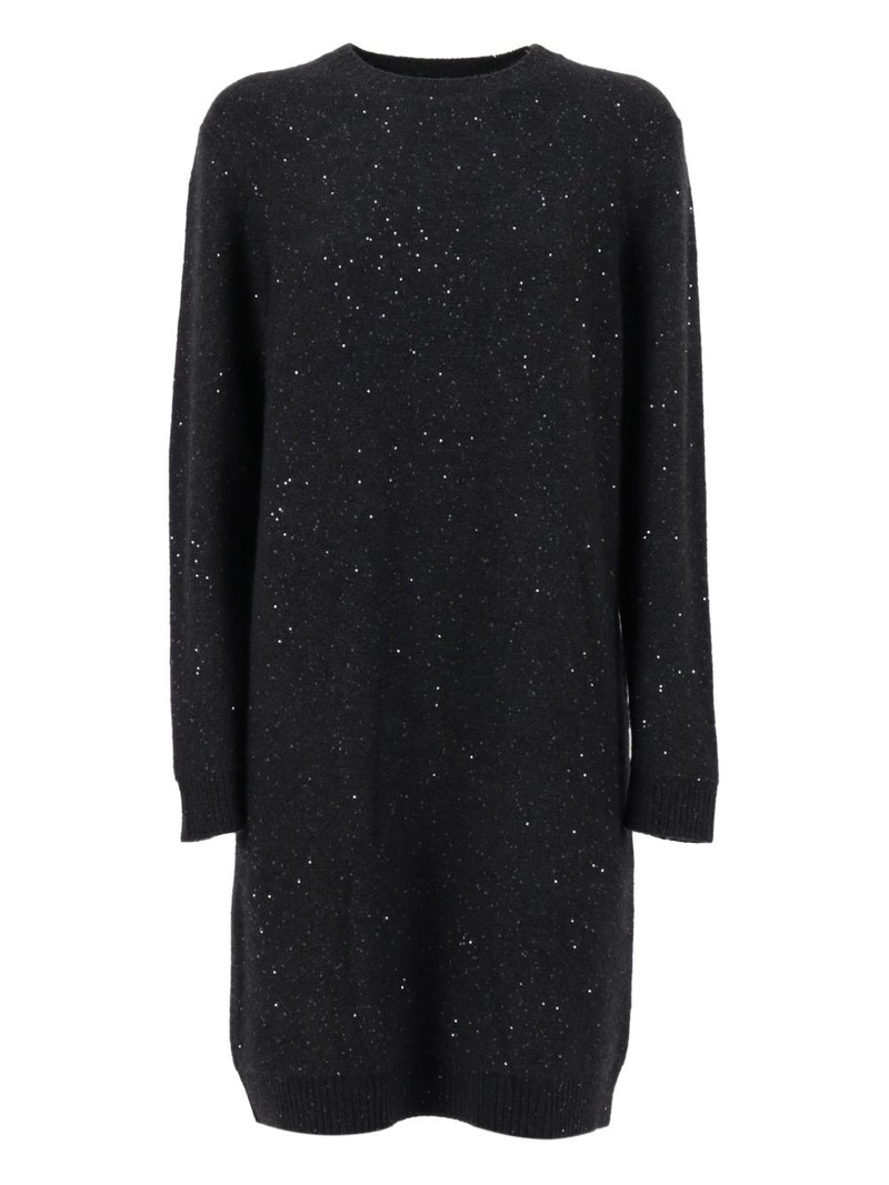 embellished knit dress 1