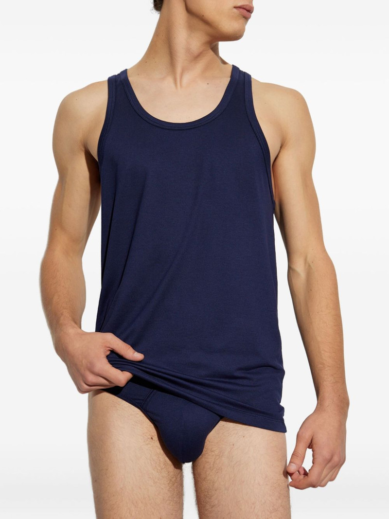 DSQUARED2 logo-patch vest outlook