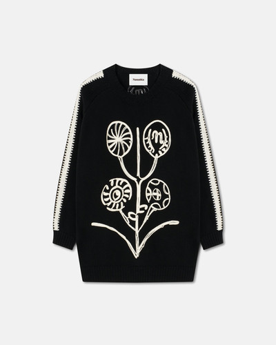 Nanushka Embroidered Cotton Sweater outlook