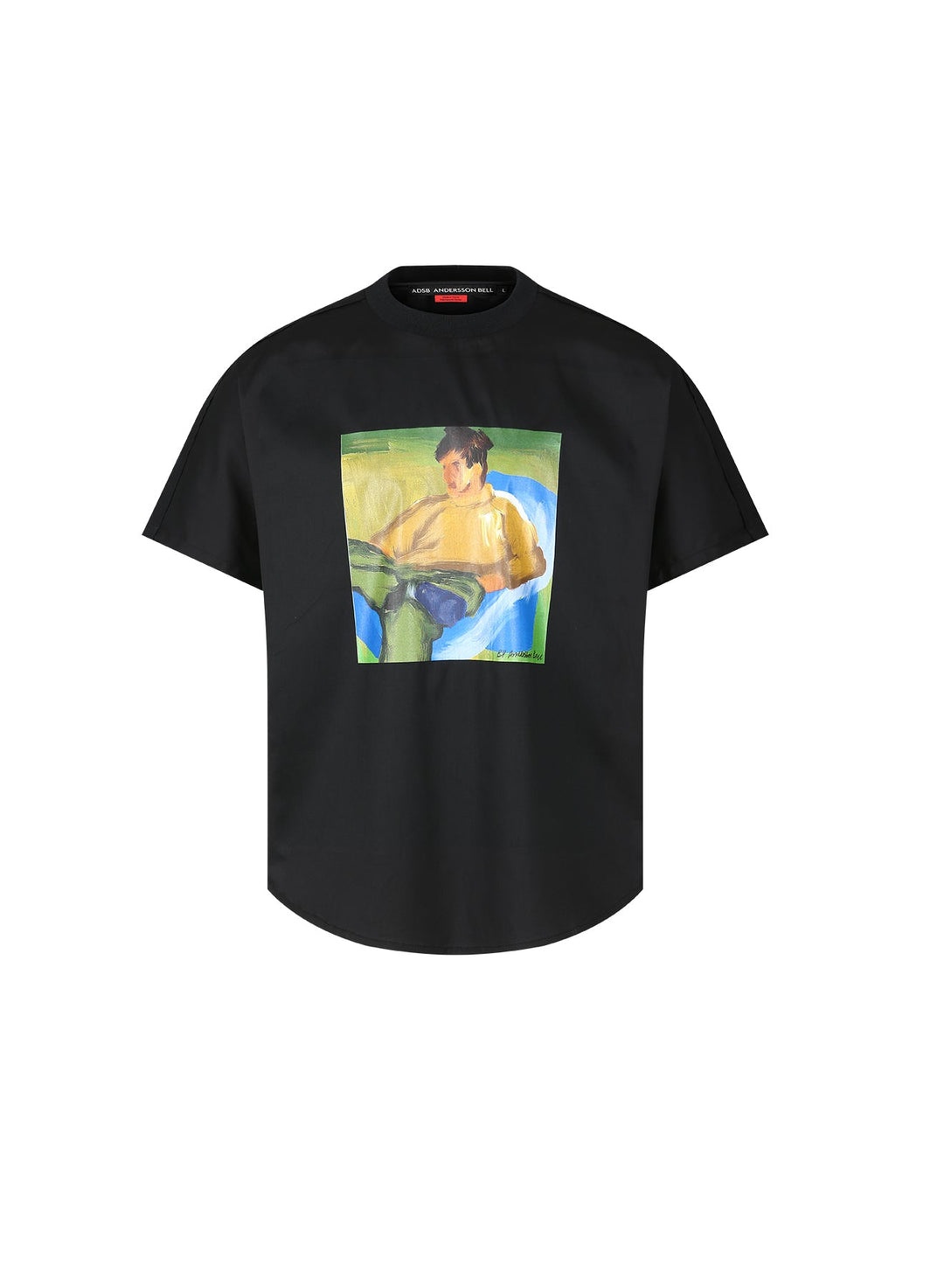 [ANDERSSON BELL] Unisex Vallum Poplin T-Shirt /追跡付 Andersson Bell Unisex Vallum Poplin T-Shirt | REVERSIBLE