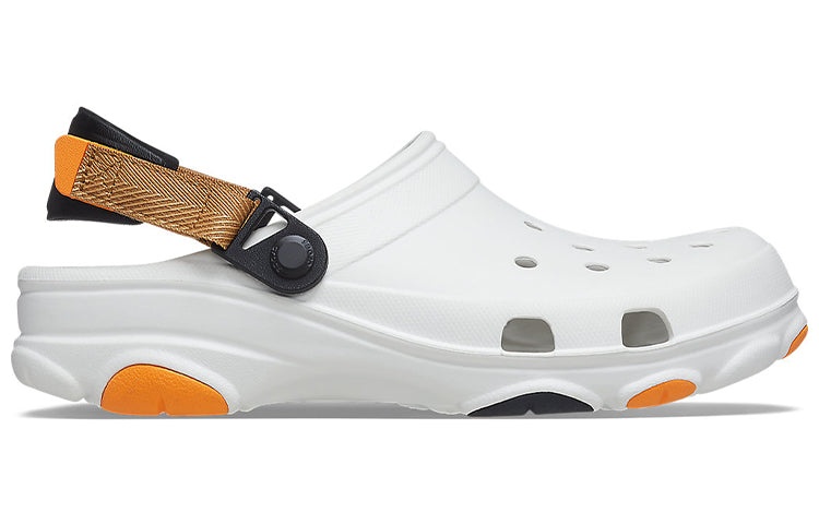 Crocs Classic Clog Beach Unisex White Sandals 206340-94S - 3