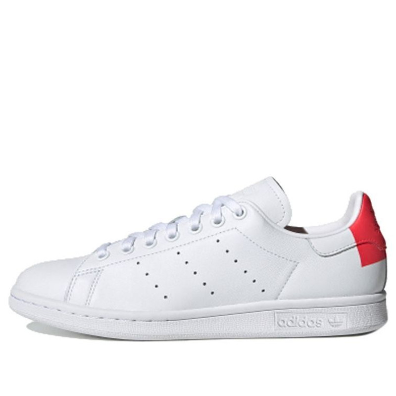 (WMNS) adidas originals STAN SMITH 'White Red' EE5853 - 1