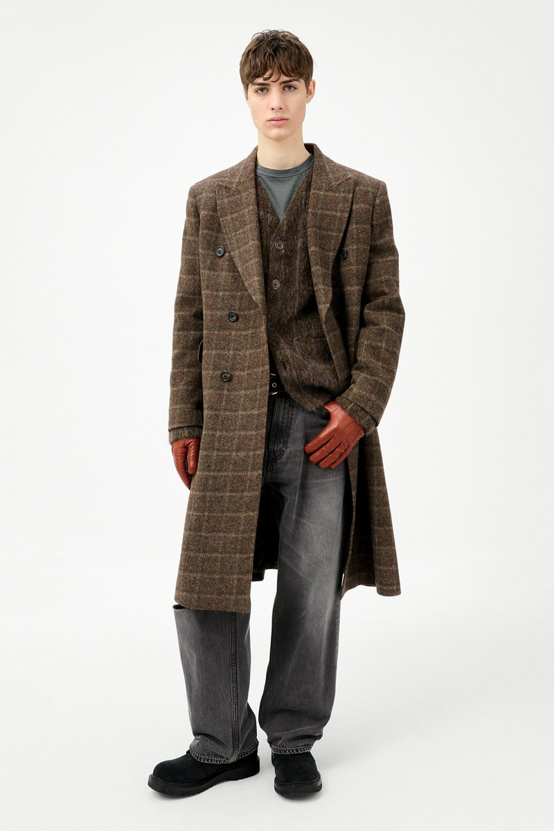 Our Legacy Whale Coat Dorf Check Boiled Alp Wool 6