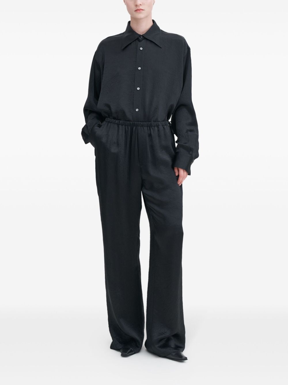 crinkle trousers - 2