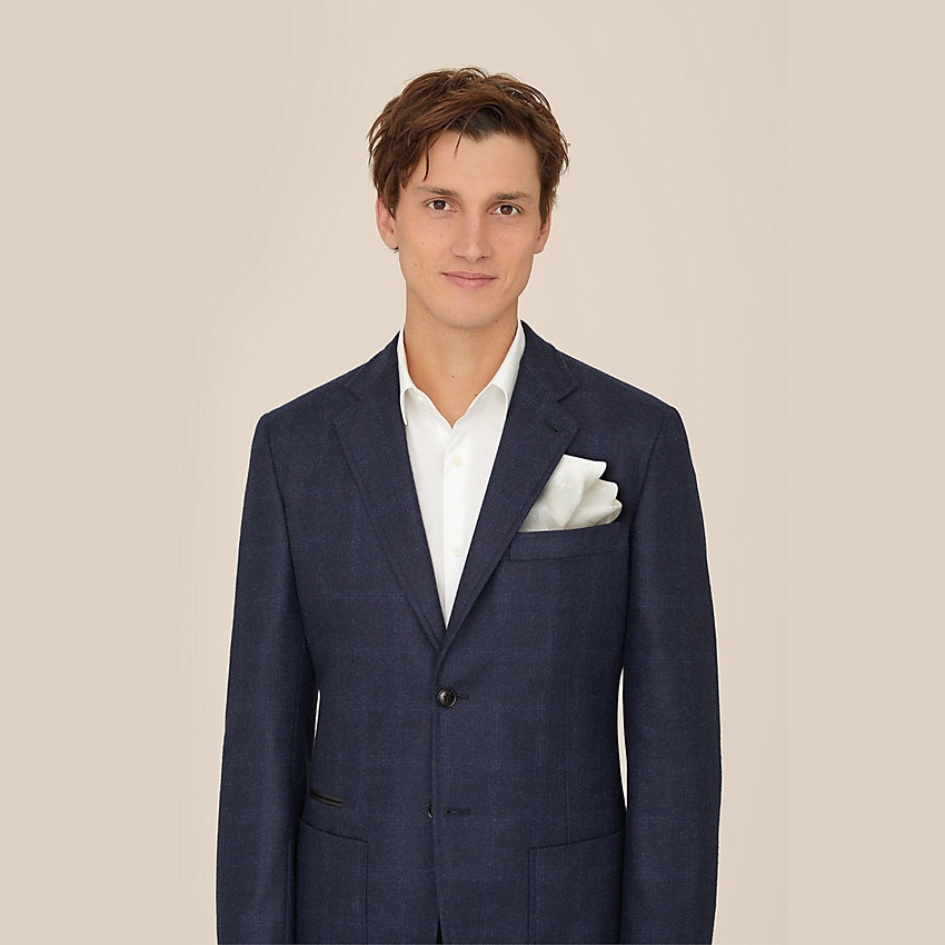 H Dedale pocket square 45 - 2