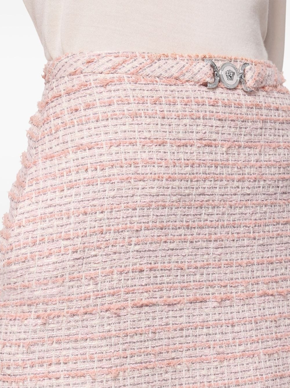 A-line tweed skirt - 5