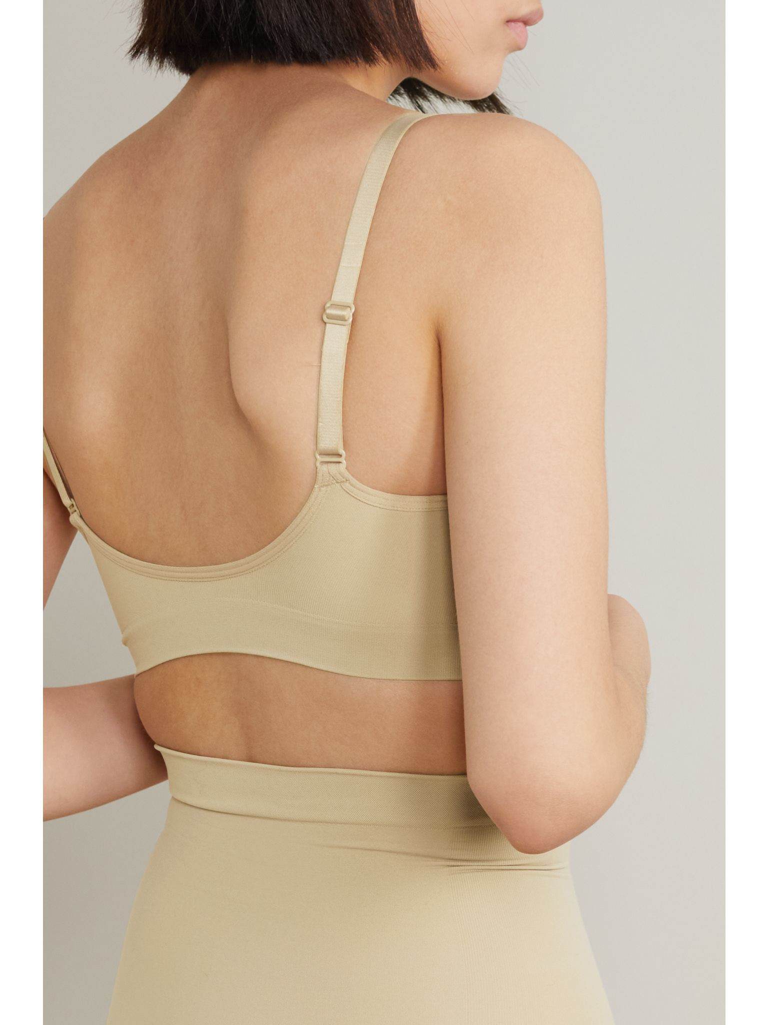 Seamless Sculpt Bralette - Clay Beige - 3