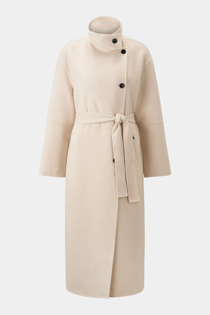 Amely Double-faced coat in Beige 1
