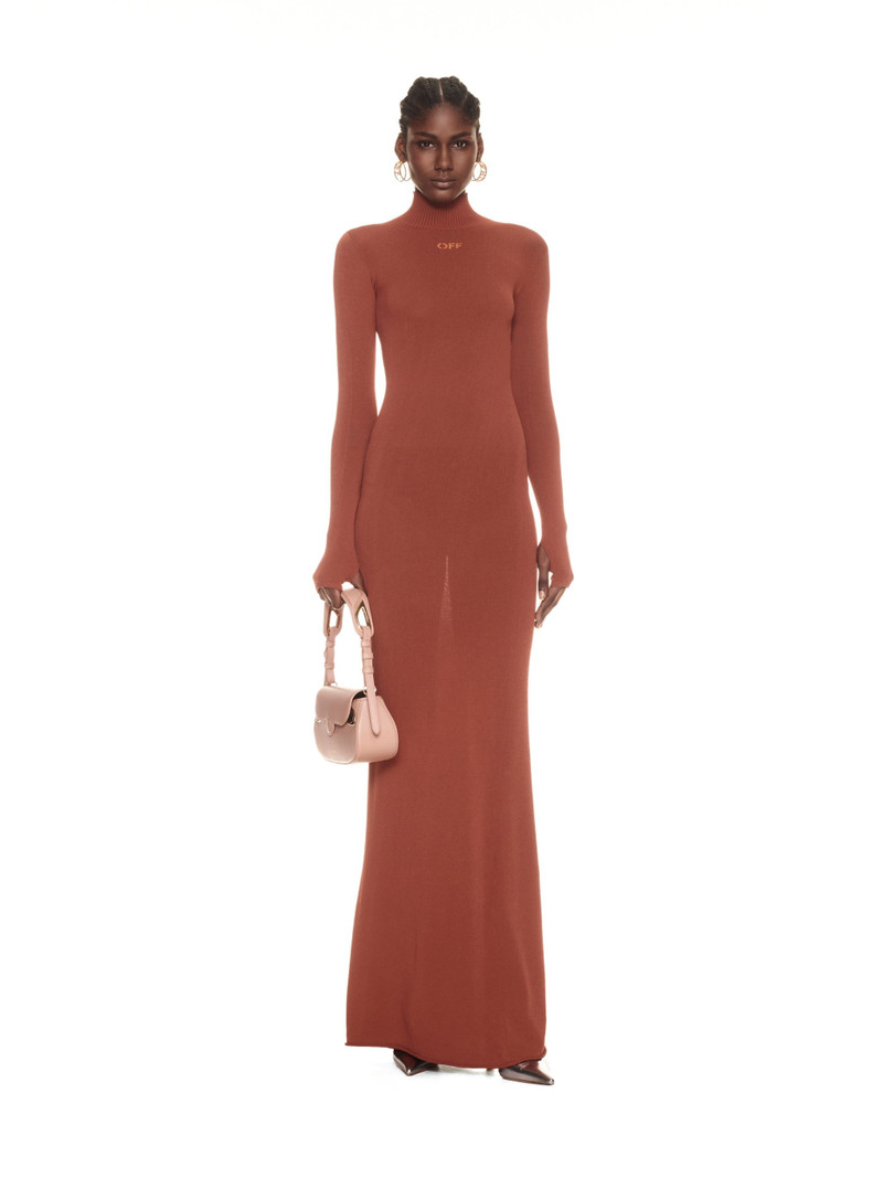 Off-White Slick Long Dress outlook