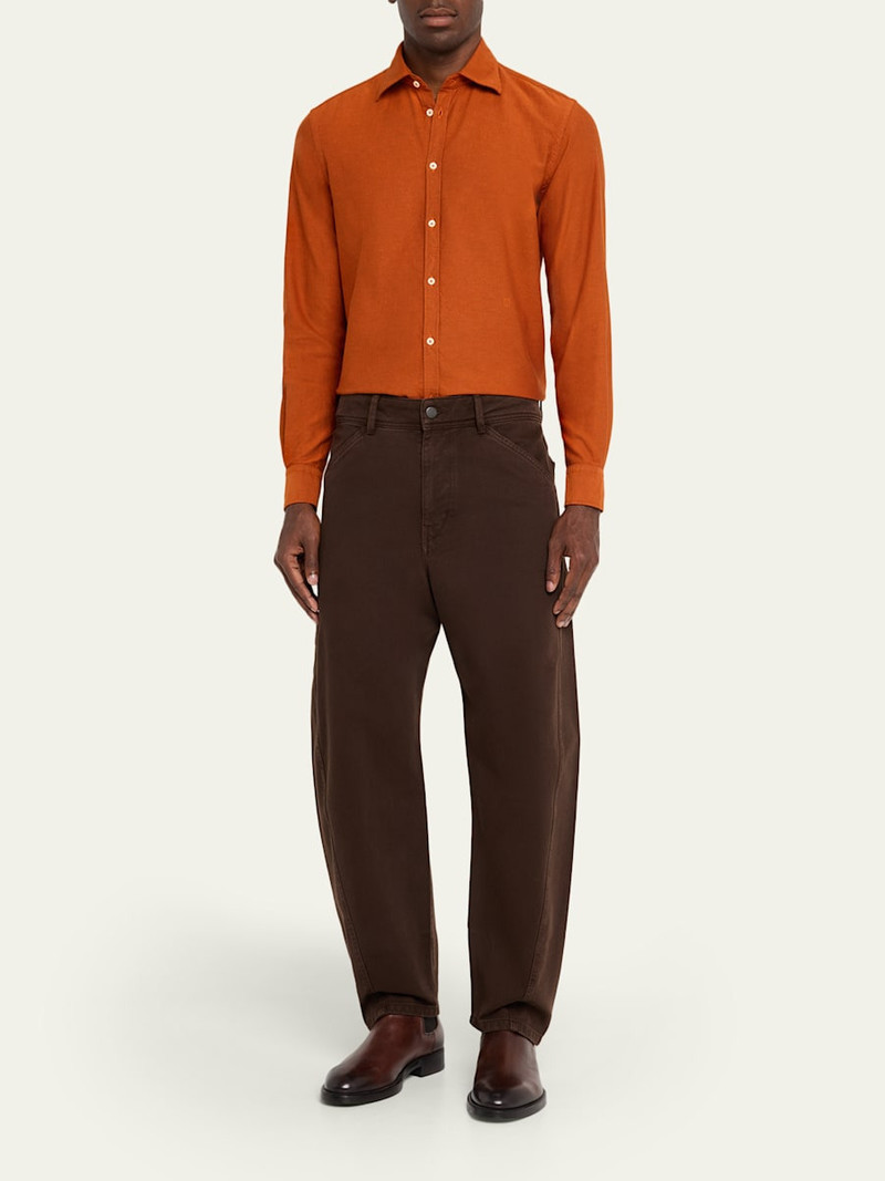 massimo alba Men's Genova Cotton Oxford Button-Down Shirt outlook