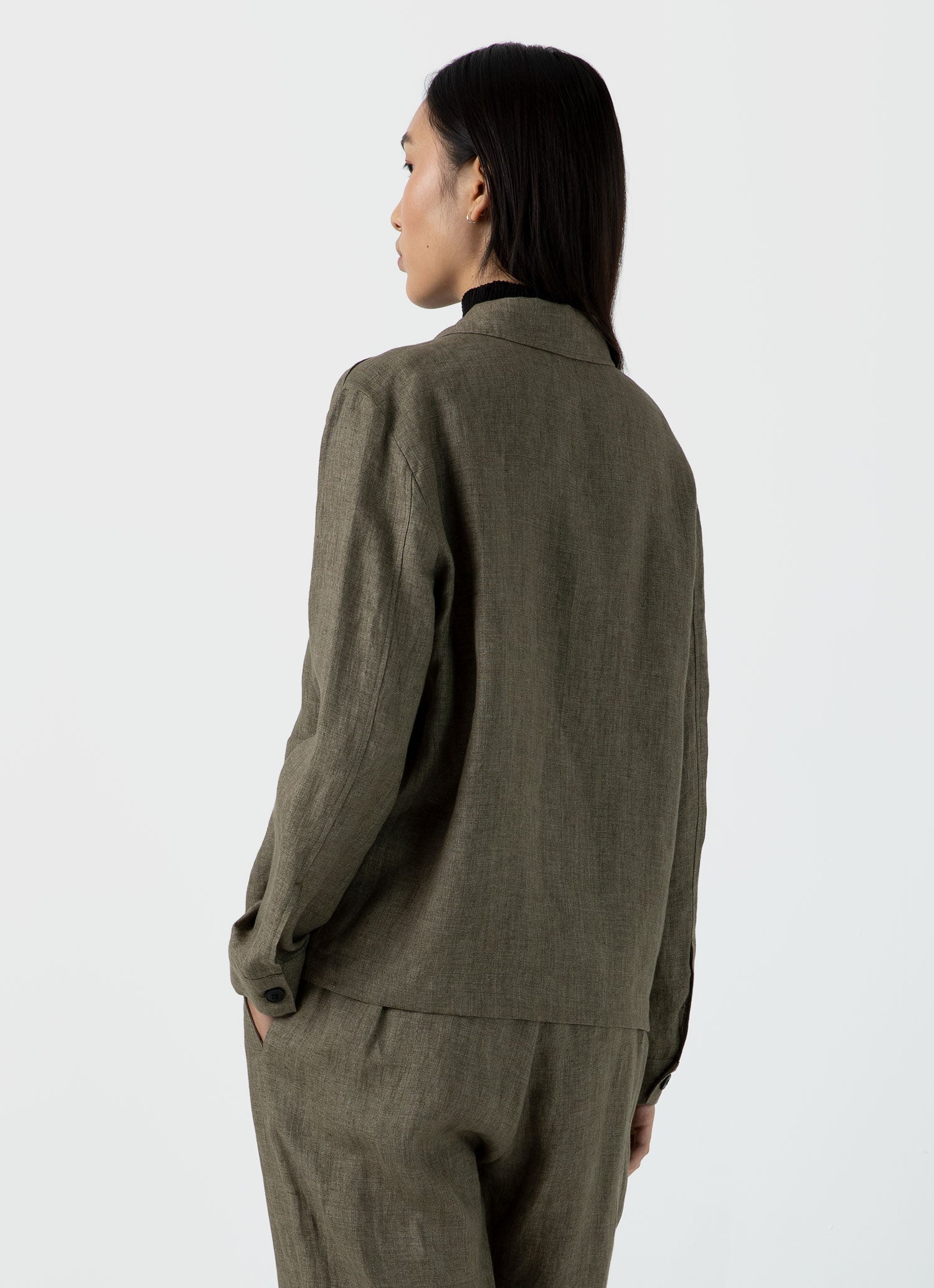 Linen Twin Pocket Jacket - 4