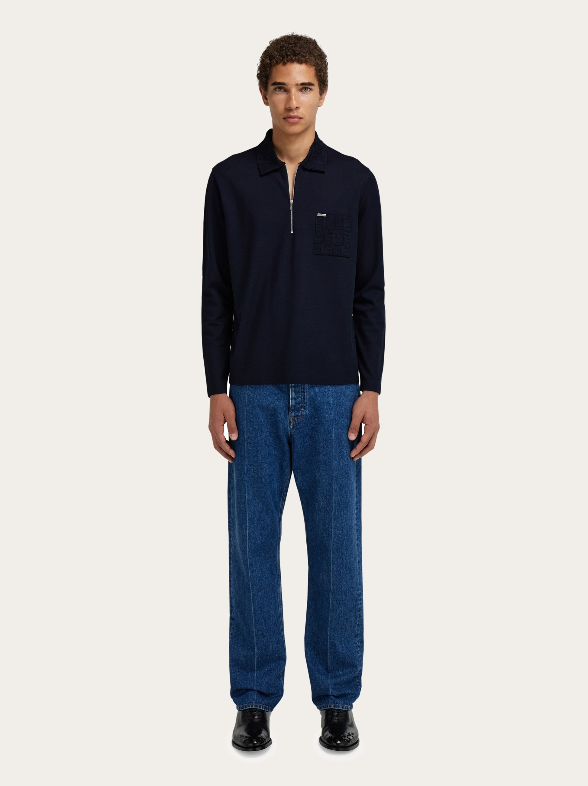 Long sleeved polo shirt - 5