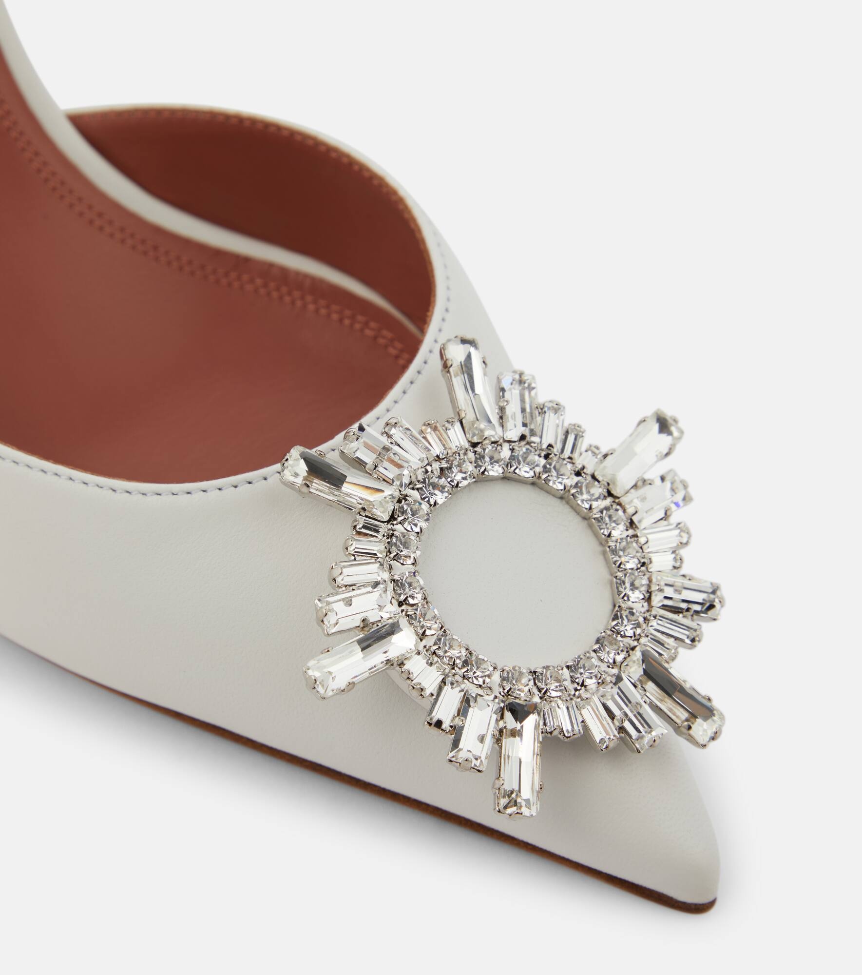 Begum 70 leather slingback pumps - 6