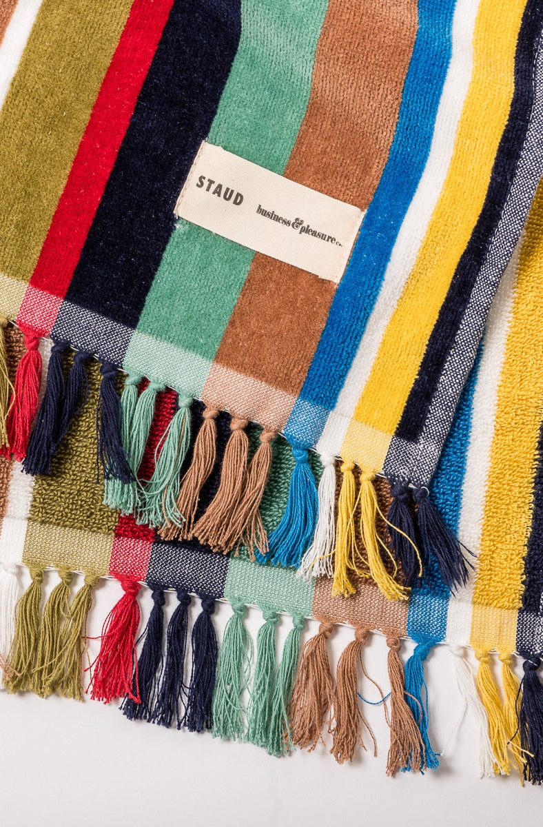 STAUD BEACH BLANKET MARKET STRIPE - 5
