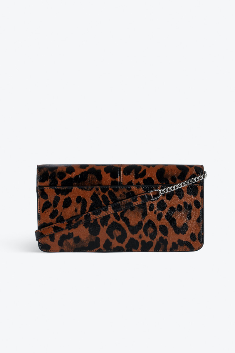 Zadig & Voltaire Borderline Leopard Clutch outlook