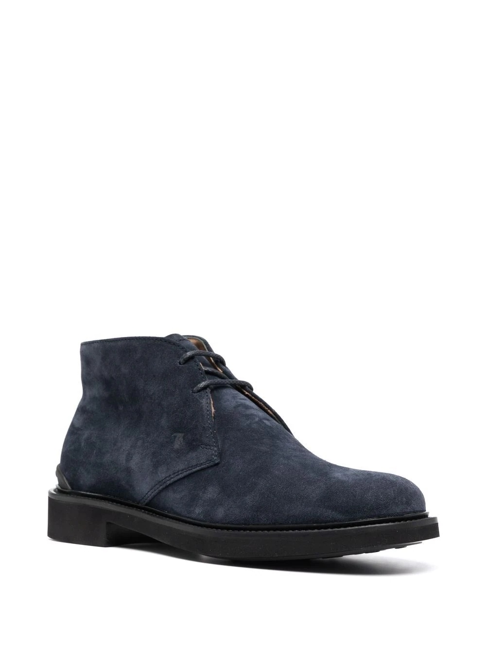 lace-up suede boots - 2
