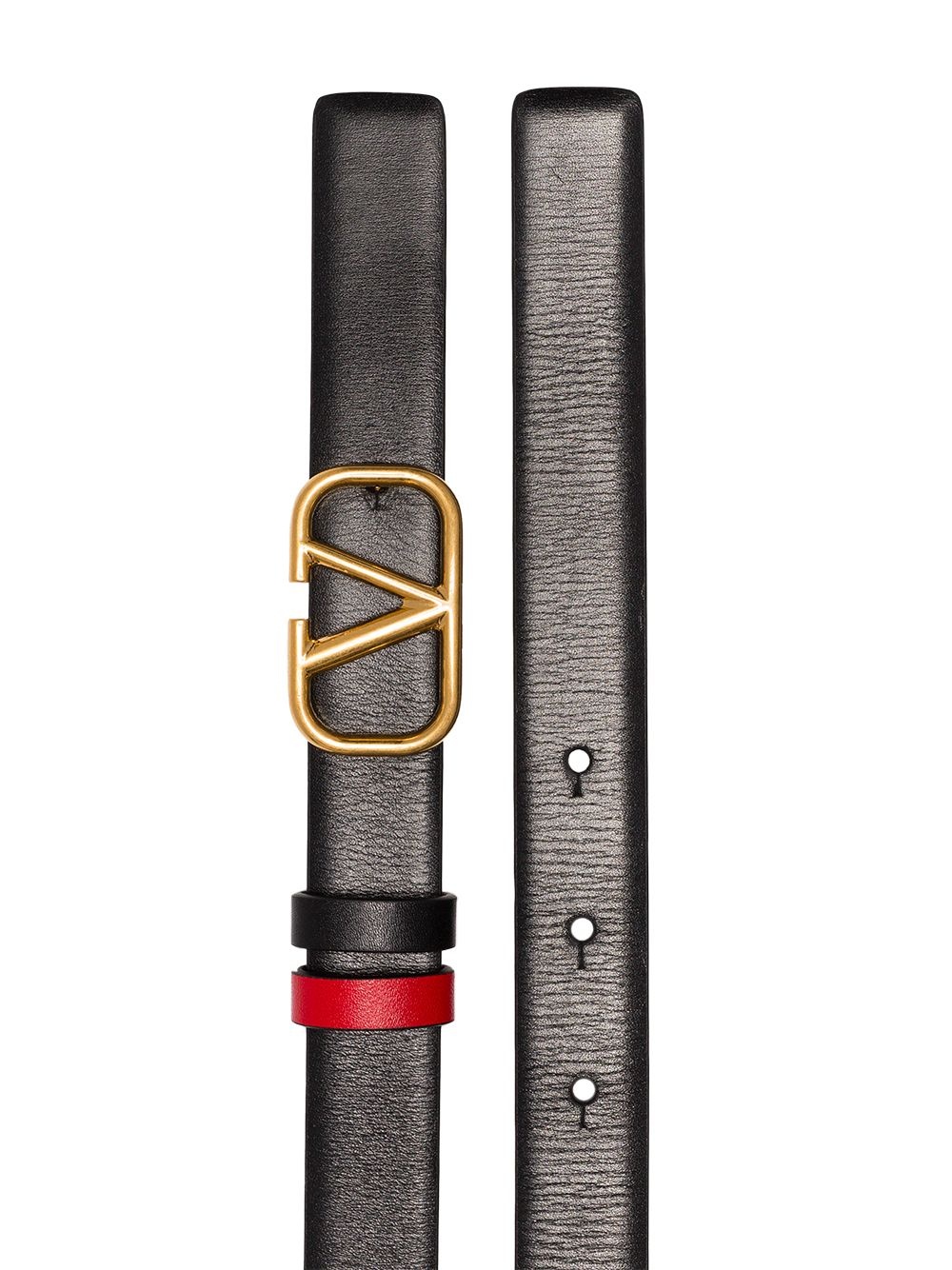 Valentino Garavani Women Vlogo Signature Leather Belt - 3