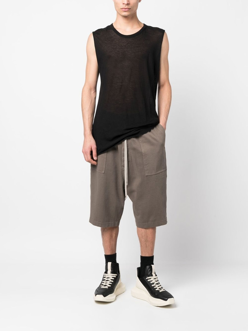 Rick Owens DRKSHDW Rick's Bela cotton shorts outlook