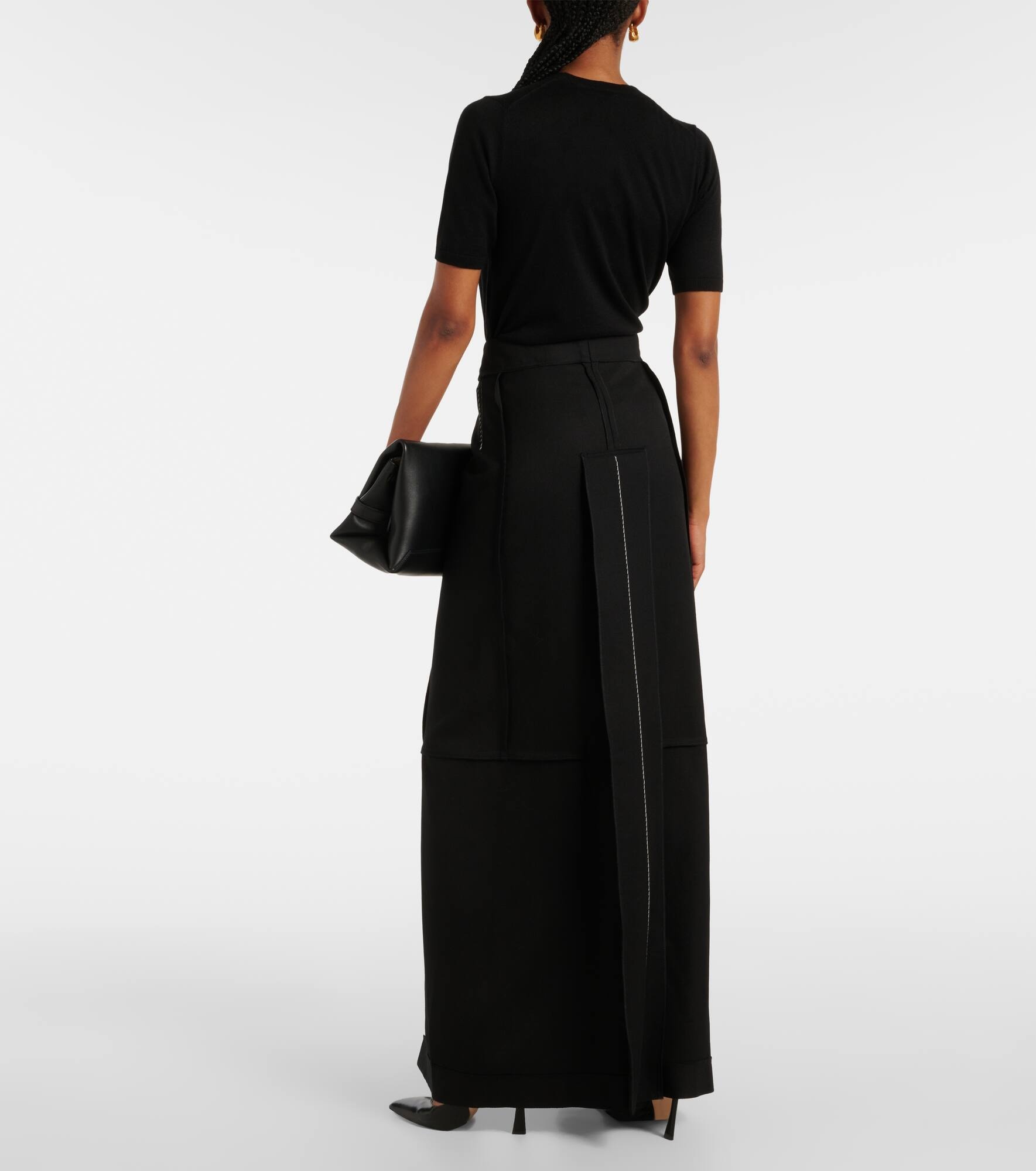 Low-rise maxi skirt - 3