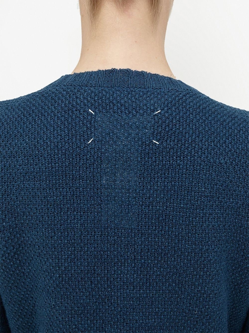 knitted long-sleeve cardigan - 5