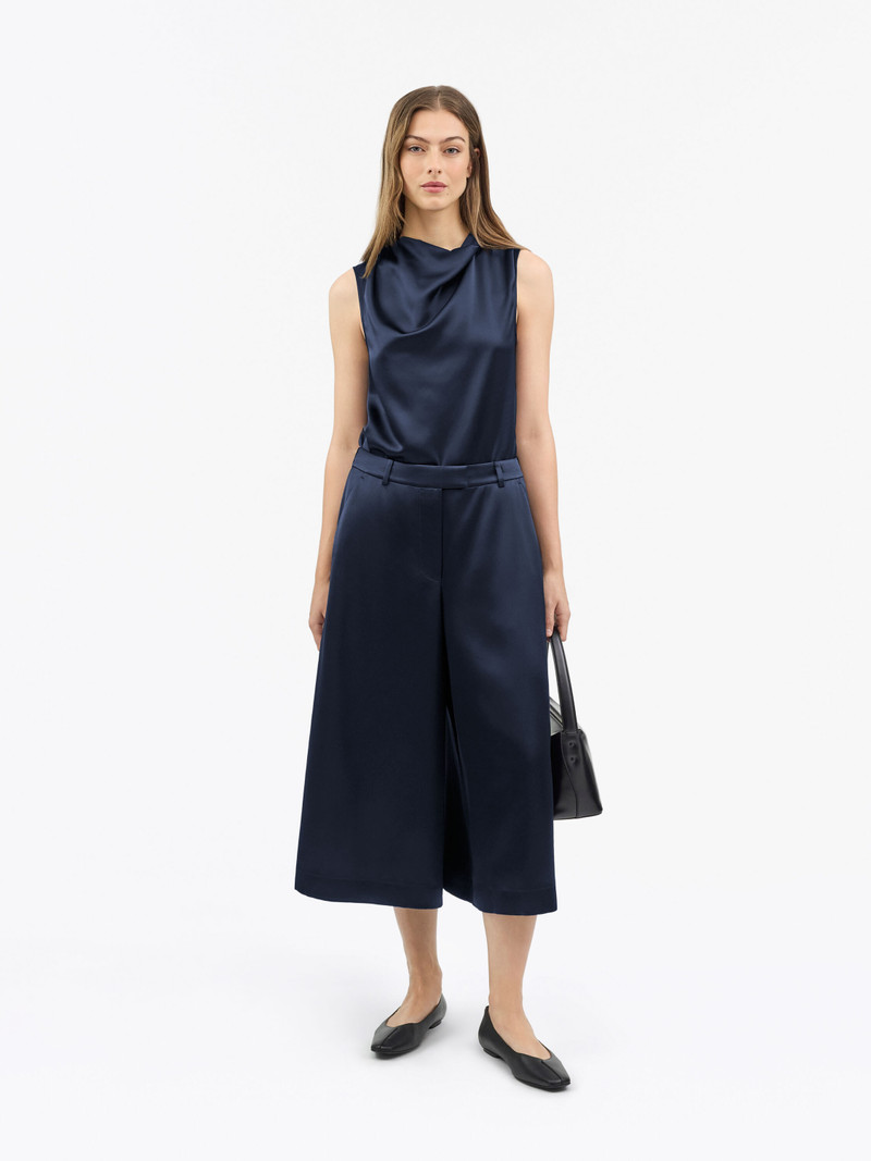 TIGER OF SWEDEN Geordie Wide Satin Trousers outlook