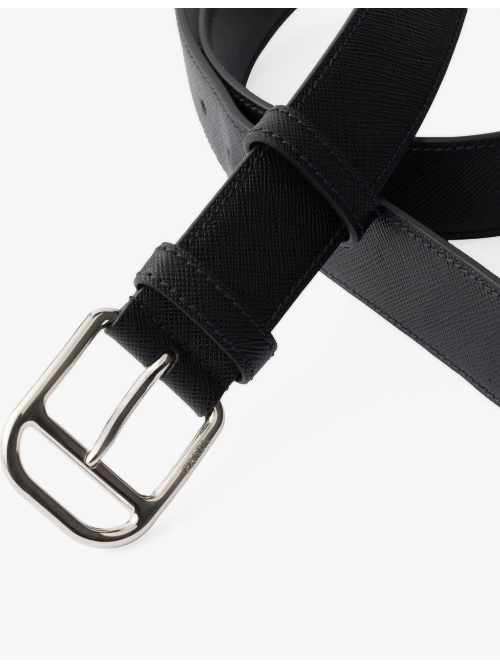 Saffiano Leather Belt - 2